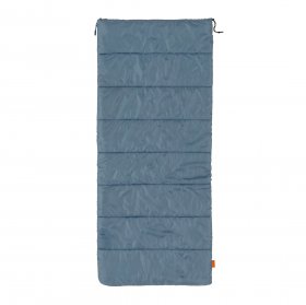 Ozark Trail 50F Flannel Lined Rectangle Adult Sleeping Bag-Blue (75" x 33")