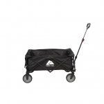 Ozark Trail Folding Multipurpose Camp Wagon Cart,Black