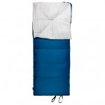 Ozark Trail 35-Degree Cool Weather Recycled Adult Sleeping Bag,Blue,33"x77"