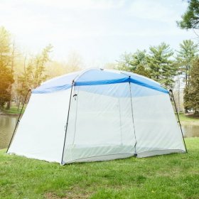 Ozark Trail 13' x 9' x 84" Screen House with 1 Large Room,Blue