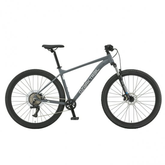 Ozark Trail 29\" Ridge Mountain Bike, Large Frame, Gray, Adult, Unisex