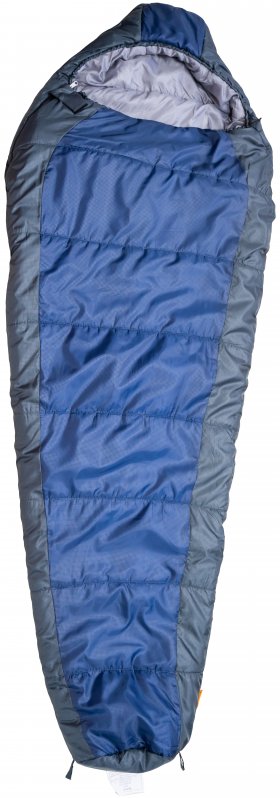 Ozark Trail 30-Degree Cold Weather Mummy Sleeping Bag with Soft Liner, Blue, 85"x33"