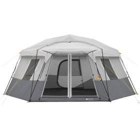 Ozark Trail 17' x 15' Person Instant Hexagon Cabin Tent,Sleeps 11