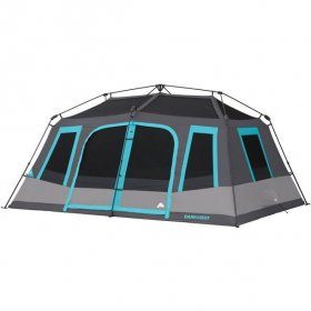 Ozark Trail 14'x10' 10-Person Dark Rest Instant Cabin Tent,37.7 lbs
