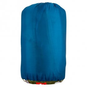 Ozark Trail 35-Degree Cool Weather Recycled Adult Sleeping Bag,Blue,33"x77"