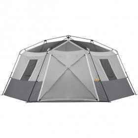 Ozark Trail 17' x 15' Person Instant Hexagon Cabin Tent,Sleeps 11