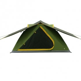 Ozark Trail 2-Person Pop up Instant Hub Tent,Green,Dimensions:57.48"x88.58"x51.18",7.5 lbs.