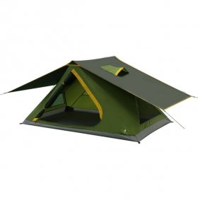 Ozark Trail 2-Person Pop up Instant Hub Tent,Green,Dimensions:57.48"x88.58"x51.18",7.5 lbs.