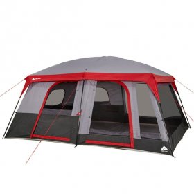 Ozark Trail 12-Person Cabin Tent,with Convertible Screen Room