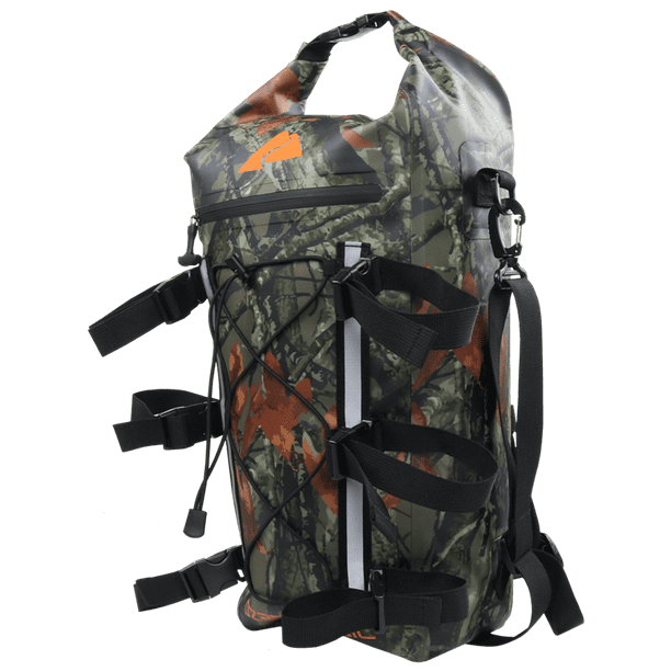 Ozark Trail Spring River Waterproof Roll Top Kayak Backpack,Camo